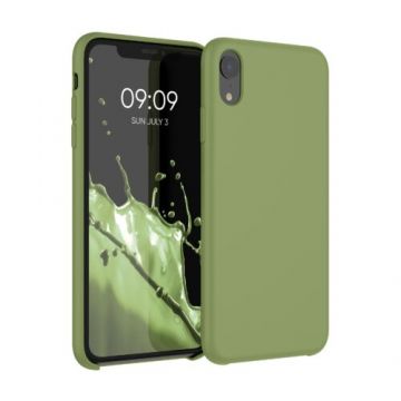 Husa pentru Apple iPhone XR, Silicon, Verde, 45910.148