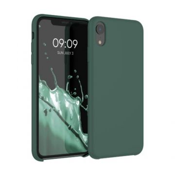 Husa pentru Apple iPhone XR, Silicon, Verde, 45910.169