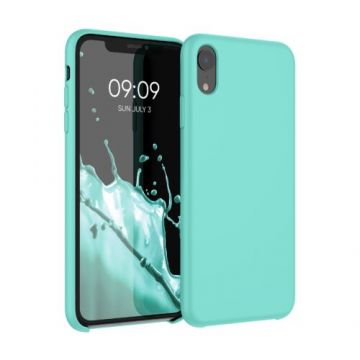 Husa pentru Apple iPhone XR, Silicon, Verde, 45910.37