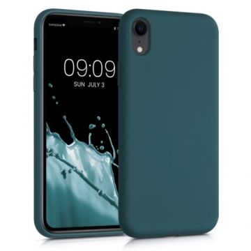 Husa pentru Apple iPhone XR, Silicon, Verde, 49983.57