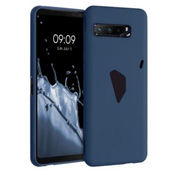 Husa pentru Asus Rog Phone 3, Silicon, Albastru, 53093.116