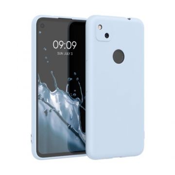 Husa pentru Google Pixel 4a, Silicon, Albastru, 52357.58