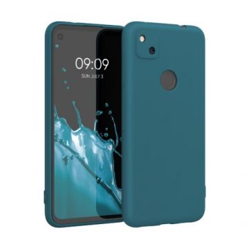 Husa pentru Google Pixel 4a, Silicon, Verde, 52357.57