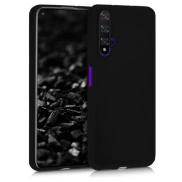 Husa pentru Huawei Nova 5T, Silicon, Negru, 51520.47