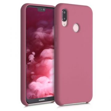 Husa pentru Huawei P20 Lite, Silicon, Roz, 45687.167