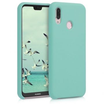 Husa pentru Huawei P20 Lite, Silicon, Verde, 45687.71