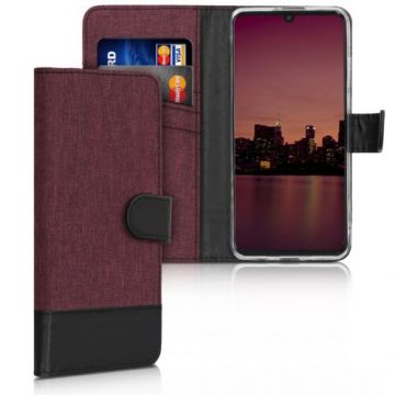 Husa pentru Huawei P30 Lite, Textil, Rosu, 47502.05