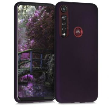 Husa pentru Motorola Moto G8 Plus, Silicon, Mov, 50815.115