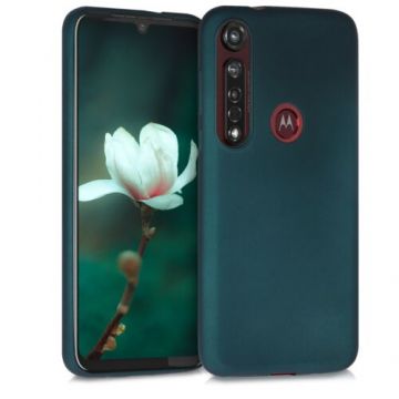 Husa pentru Motorola Moto G8 Plus, Silicon, Verde, 50815.14