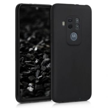 Husa pentru Motorola One Zoom, Silicon, Negru, 49912.47