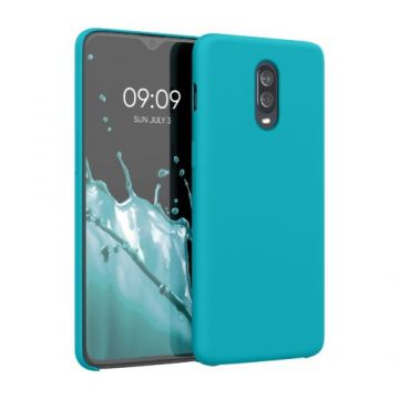 Husa pentru OnePlus 6T, Silicon, Albastru, 46316.205