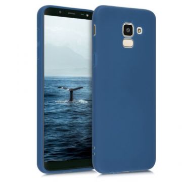 Husa pentru Samsung Galaxy J6, Silicon, Albastru, 45796.116