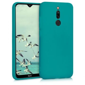 Husa pentru Xiaomi Redmi 8, Silicon, Verde, 50640.57