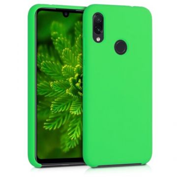 Husa pentru Xiaomi Redmi Note 7/Redmi Note 7 Pro, Silicon, Verde, 48714.159