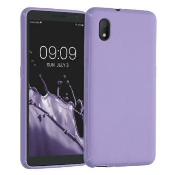 Husa pentru Alcatel 1B (2020), Silicon, Mov, 51516.222, Kwmobile