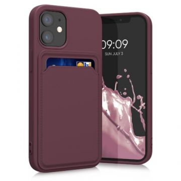 Husa pentru Apple iPhone 12 Mini, Silicon, Violet, 55111.190, Kwmobile