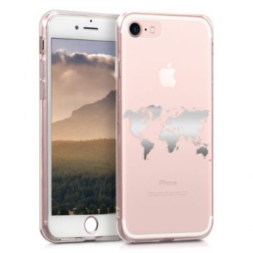 Husa pentru Apple iPhone 8/iPhone 7/iPhone SE 2, Silicon, Silver, 39459.13