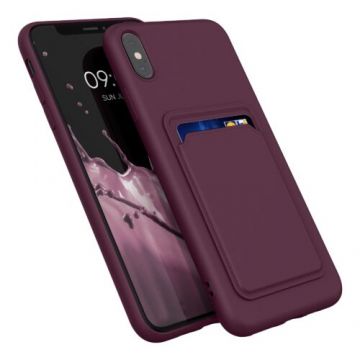 Husa pentru Apple iPhone XS Max, Silicon, Violet, 55121.190, Kwmobile