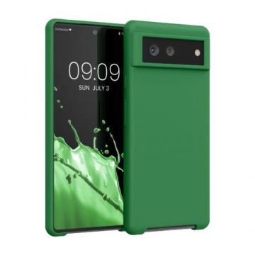 Husa pentru Google Pixel 6, Silicon, Verde, 55480.227, Kwmobile