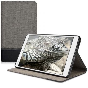 Husa pentru Huawei MediaPad M3 8.4, Textil, Gri, 40749.02