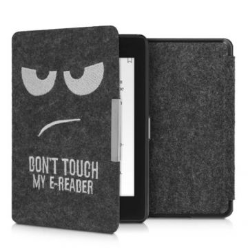Husa pentru Kindle Paperwhite 10, Textil, Gri, 48489.11
