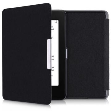 Husa pentru Kindle Paperwhite 10, Textil, Negru, Kwmobile, 46647.01