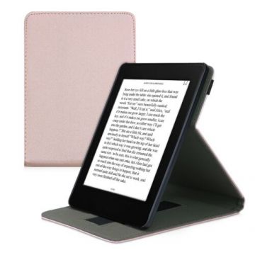 Husa pentru Kindle Paperwhite 11, Piele ecologica, Roz, Kwmobile, 56263.81