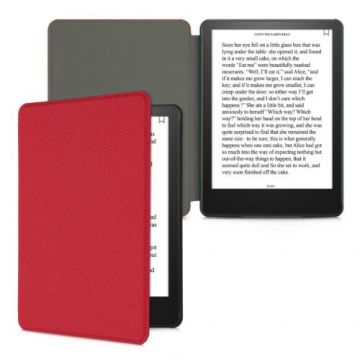 Husa pentru Kindle Paperwhite 11, Textil, Rosu, Kwmobile, 56265.09