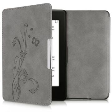 Husa pentru Kindle Paperwhite 7, Piele ecologica, Gri, Kwmobile, 23136.41