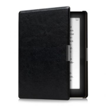 Husa pentru Kobo Aura Edition 1, Piele ecologica, Negru, 24410.01