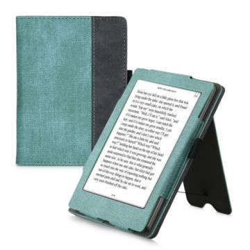 Husa pentru Kobo Aura Edition 2, Piele ecologica, Verde, Kwmobile, 56816.71