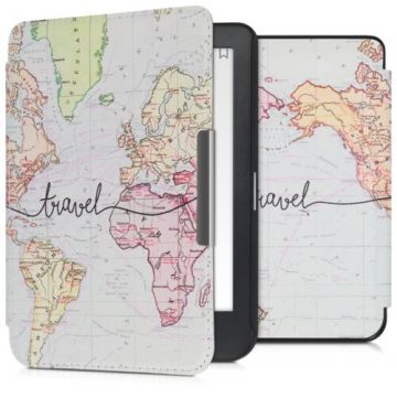 Husa pentru Kobo Clara HD, Piele ecologica, Multicolor, 45220.24