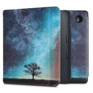 Husa pentru Kobo Libra 2, Piele ecologica, Multicolor, Kwmobile, 56575.01