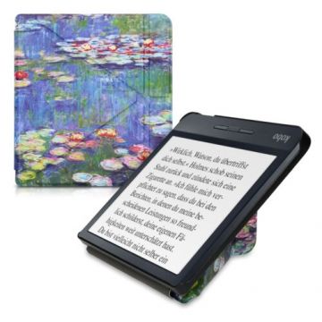 Husa pentru Kobo Libra H2O, Piele ecologica, Multicolor, 50540.16