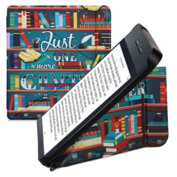 Husa pentru Kobo Libra H2O, Piele ecologica, Multicolor, Kwmobile, 50540.29