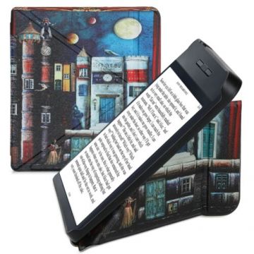 Husa pentru Kobo Libra H2O, Piele ecologica, Multicolor, Kwmobile, 50540.31