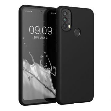 Husa pentru Motorola Moto E40, Silicon, Negru, 56641.47, Kwmobile