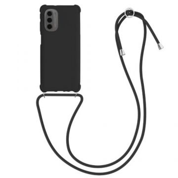 Husa pentru Motorola Moto G51 5G, Silicon, Negru, 57001.01, Kwmobile