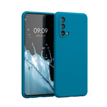 Husa pentru OnePlus Nord CE 5G, Silicon, Albastru, 56069.224, Kwmobile