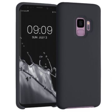 Husa pentru Samsung Galaxy S9, Silicon, Negru, 44182.47, Kwmobile