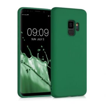 Husa pentru Samsung Galaxy S9, Silicon, Verde, 53832.227, Kwmobile