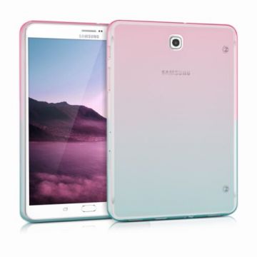 Husa pentru Samsung Galaxy Tab S2 8.0, Silicon, Roz, 36289.01