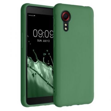 Husa pentru Samsung Galaxy Xcover 5, Silicon, Verde, 54536.227, Kwmobile