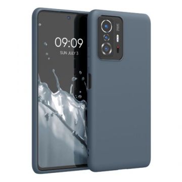 Husa pentru Xiaomi 11T/11T Pro, Silicon, Albastru, 56245.202, Kwmobile