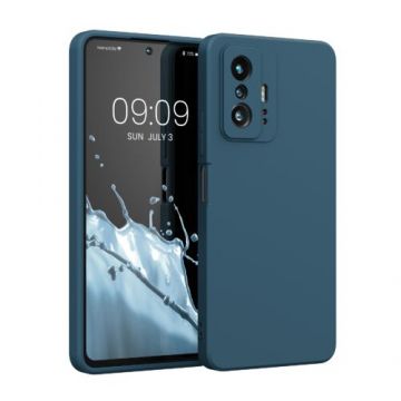 Husa pentru Xiaomi 11T/11T Pro, Silicon, Albastru, 56573.57, Kwmobile