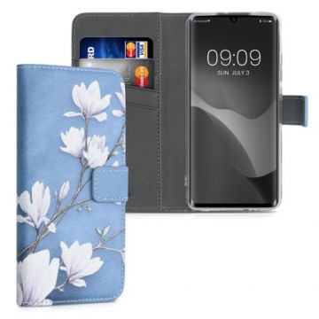 Husa pentru Xiaomi Mi Note 10/Mi Note 10 Pro, Piele ecologica, Albastru, 52262.03, Kwmobile