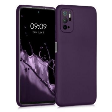 Husa pentru Xiaomi Poco M3 Pro (2021), Silicon, Mov, 55364.115, Kwmobile