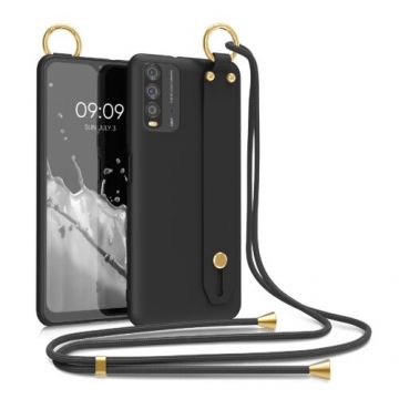 Husa pentru Xiaomi Redmi 9T, Silicon, Negru, 56484.01, Kwmobile