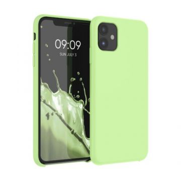 Husa pentru Apple iPhone 11, Silicon, Verde, 49724.214