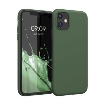 Husa pentru Apple iPhone 11, Silicon, Verde, 49787.118